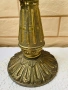 Красива голяма месингова лампа от Англия, снимка 8