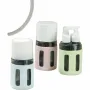 Комплект компактни бутилки за пътуване – 4 бр. контейнери за козметични и хигиенни течности, снимка 3