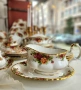 Сервиз за хранене 44 части Royal Albert Old Country Roses, снимка 11