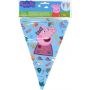 Парти найлонов банер Прасето Пепа Peppa pig 1ви вид, снимка 2