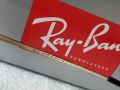 Ray-Ban RB3574 Blaze Round дамски мъжки слънчеви очила унисекс сини огледални, снимка 11