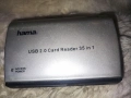 usb 2.0 card reader hama, снимка 1