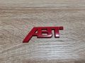 червена емблема Ауди АБТ Audi ABT малък размер, снимка 1