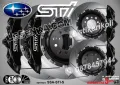 Subaru STI надписи за капаци на спирачни апарати, снимка 4