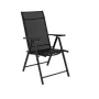 Сгъваем стол, За къмпинг, градина, тераса, Черен , снимка 1