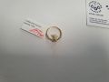 Дамски златен пръстен - 1,60 гр., снимка 2