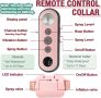 Нашийник против лай с пръскане за кучета Citronella с 2 режима на дистанционното, снимка 3