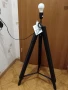 Телескопична подова лампа.Тринога основа - разтегателна., снимка 1