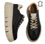 Спортни обувки от естествена кожа - Daris Black 11730, снимка 5