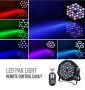 Сценично осветление 36 LED Par светлини, U`King RGB Par дистанционно,DMX,звуково управление, снимка 3