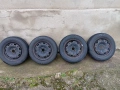 зимни гуми с железни джанти 14 цола от Сеат Ибиза, VW Голф, снимка 6