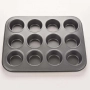 Тава за мъфини с 12 гнезда, с незалепващо покритие, снимка 4