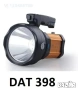 Супер мощен LED акумулаторен фенер DAT AT-398 , снимка 1