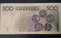 500 франка Белгия 1982г , снимка 2