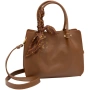 Класическа дамска чанта AMORE Francesca - Tan, снимка 3