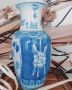 Керамична декоративна ваза Chinoiserie, снимка 1 - Други - 43977058