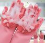 Магически селиконови ръкавици за миене на съдове , снимка 4