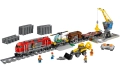 Лего Конструктор Червен Влак 60098 Lego 60098 Red Heavy Haul Train, снимка 1