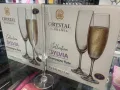 Cristal Bohemia Silvia 220ml / Чаши за шампанско 6х220мл., снимка 6