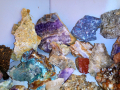 лот колекция минерали от България друза Кварц аметист кристали яспис галенит азурит ахат халцедон , снимка 6