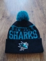 mitchell and ness san jose sharks - зимна фенска шапка КАТО НОВА, снимка 3