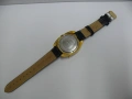 Съветски Позлатен ЧАЙКА/CHAIKA Мъжки ръчен часовник, работещ! С ден/дата, снимка 6