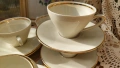 Сервиз за кафе цвят слонова кост , снимка 3