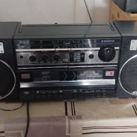 Двукасетъчен Радио Касетофон SANYO MW170L *1985 г-Япония, снимка 5 - Радиокасетофони, транзистори - 45253602