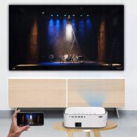 4K Full HD 1080p LED проектор с WiFi Zenwire YG550 , снимка 2 - Плейъри, домашно кино, прожектори - 45125000
