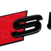емблема Audi S5 S line 5 A5 емблема за багажник черен гланц S5, снимка 1 - Аксесоари и консумативи - 45431361
