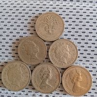 Лот монети 1 паунд , снимка 1 - Нумизматика и бонистика - 45697866