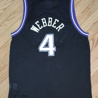 NBA оригинален потник на Sacramento Kings x Chris Webber, снимка 2 - Баскетбол - 44974303