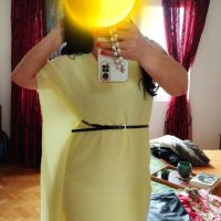 Малка жълта рокля , снимка 3 - Рокли - 45841706