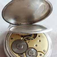 Джобен сребърен часовник Омега(Omega)52 мм.три капака, снимка 6 - Мъжки - 45596252