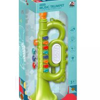 ✨Детски тромпет със звук и светлина - 2 цвята - ЗЕЛЕН / СИН, снимка 2 - Музикални играчки - 45295378