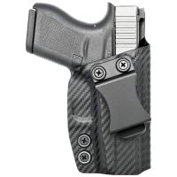 Кобур Rounded by CE - за Glock 43/43X/43MOS, вътрешен с въртяща щипка, дясна ръка, снимка 2 - Оборудване и аксесоари за оръжия - 45269002
