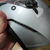 ПРОМО: Каска шлем CGM 130a DAYTONA Mono Silver XL 61-62 см, снимка 3 - Спортна екипировка - 45003730