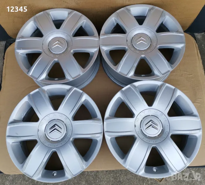 16’’4x108 originalni za citroen 16”4х108 оригинални за ситроен-№198, снимка 1