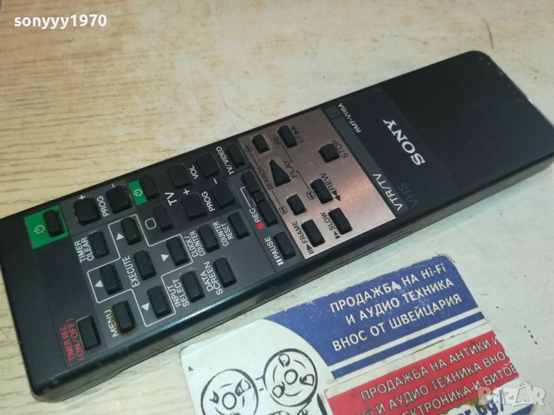 SONY RMT-V115A VTR/TV REMOTE 0406240747, снимка 1