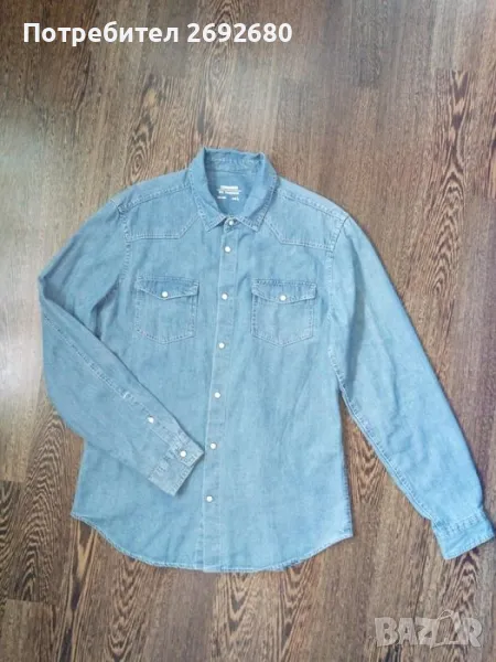 Нови мъжки ризи L-ка , снимка 1