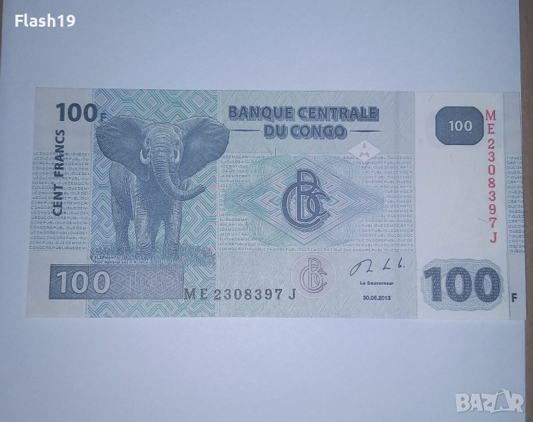Конго 100 франка 2013 UNC, снимка 1