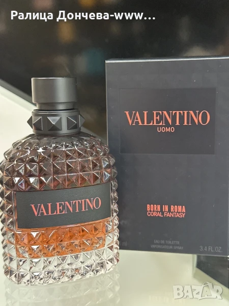 Парфюм без целофан-Valentino Uomo-Born in Roma-Coral Fantasy, снимка 1