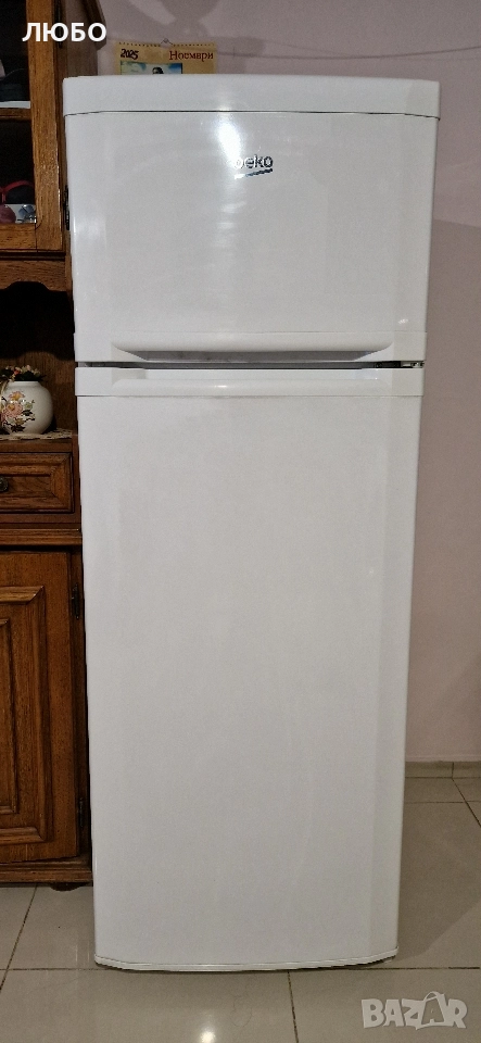 Хладилник Беко с горна камера, снимка 1