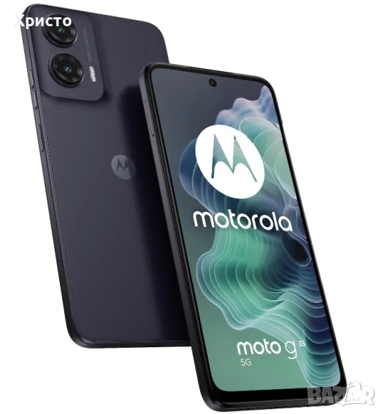 НОВ!!! Motorola Moto g35, 256GB, 4GB RAM, 5G, Midnight Black, снимка 1