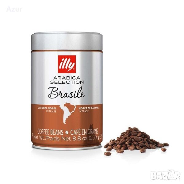 Кафе на зърна illy Arabica Selection Бразилия – 250 гр., снимка 1