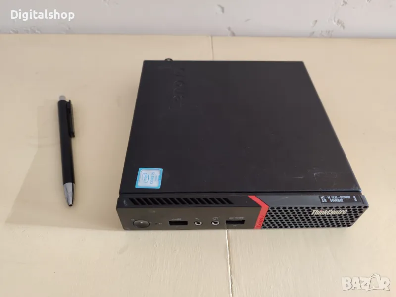 Компютър Lenovo ThinkCentre M700 Tiny i5-6500T/8GB/256GB SSD/12м.гар, снимка 1