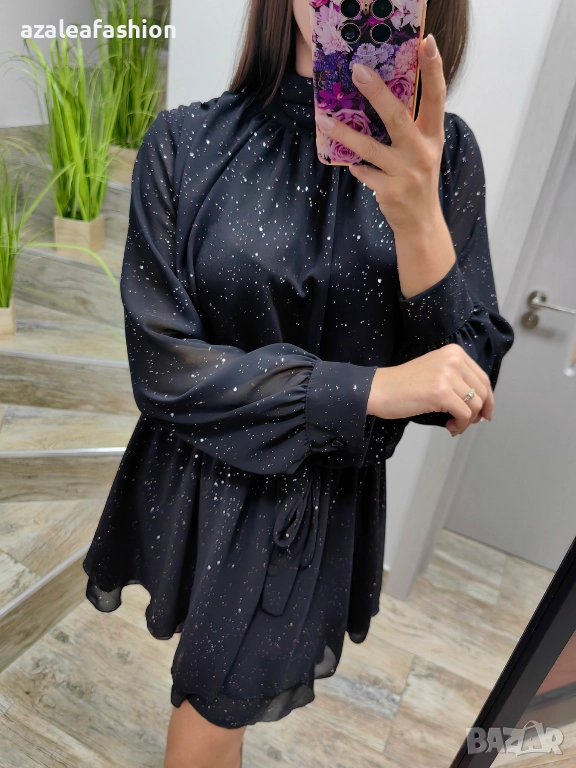 Рокля с бляскави частички, снимка 1