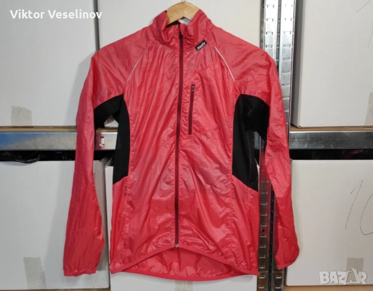 Swix Олекотено Дамско Яке с Цип Размер S Ветровка Розова, снимка 1