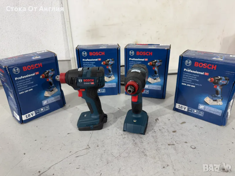 Гайковерт и иммактор - Bosch GDX18V-200/ Brushless, снимка 1