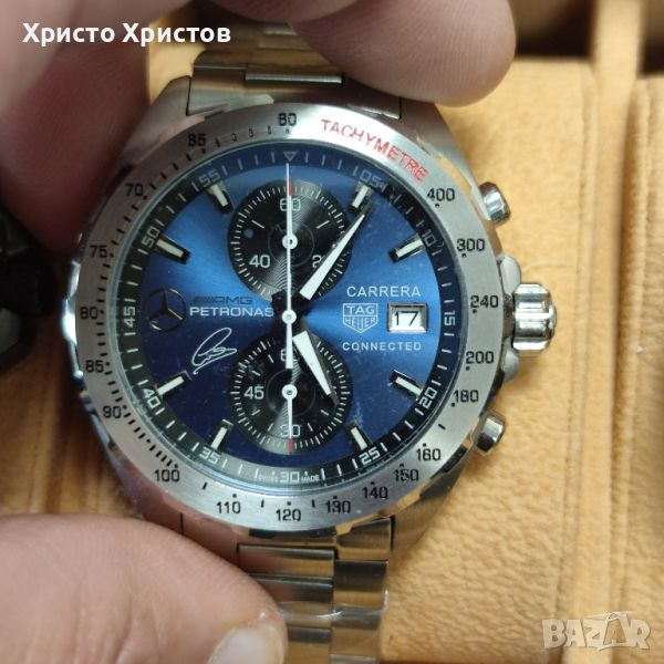 Луксозни мъжки часовници Tag Heuer Carrera AMG Petronas, снимка 1